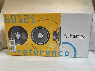 Brand New Infinity Reference 6012i 6.5 Inch Two-Way Car Audio Loudspeakers • $199.99