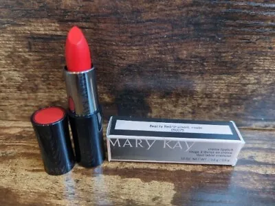 Mary Kay Creme Lipstick REALLY RED .13 Oz 050275 Discontinued NEW IN BOX • $18