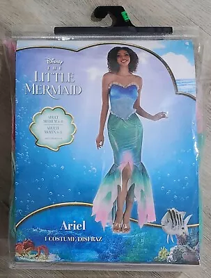 Disney The Little Mermaid Ariel Women's Halloween Costume Adult Medium 6-8 NEW • $19.95