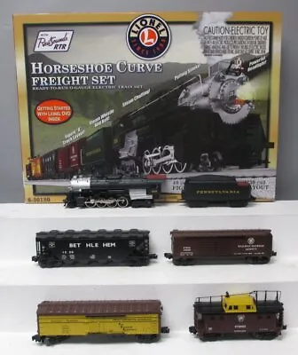 Lionel 6-30180 Horseshoe Curve Super O Gauge Steam Freight Train Set LN/Box • $233.45