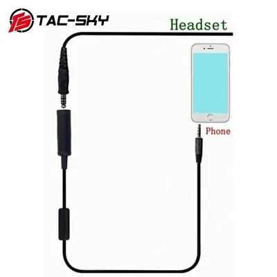 Mini Phone PTT Compatible With TAC-SKY ZTAC Z-tactical Headset • $23.88