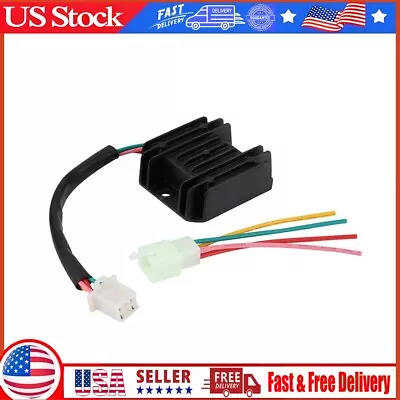 12V Universal 4-Wire Voltage Regulator-RectifierFor Motorcycle Scooter ATV Boat • $16.90