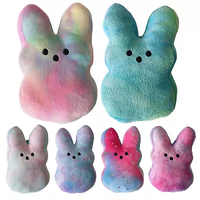 Color Bunny Easter Plush Rabbit Doll Toy Stuffed Animal Kid Gift Home Decor  • $9.01