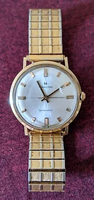 Vintage Hamilton Automatic Men's Watch 10k RGP Works Great • $349.99