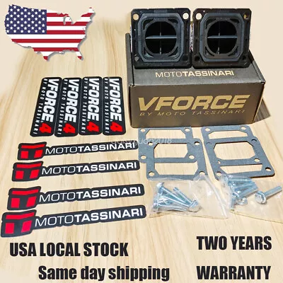 Pair (2 Pcs) Banshee V Force 4 Reeds Cages VForce Yamaha YFZ 350 Reed Valve Four • $79.99