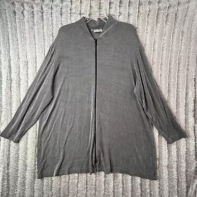 Vikki Vi California Women’s Full Zip Jacket Size 2x Gray  • $10