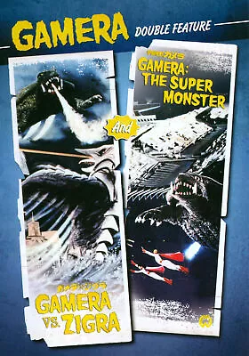 Gamera Double Feature: Gamera Vs. Zigra DVD Incredible Value And Free Shipping! • £29.99