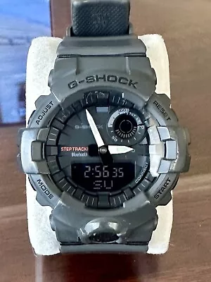 Casio G Shock GBA-800 Bluetooth Military Sports Tracking Watch. Grey • $90