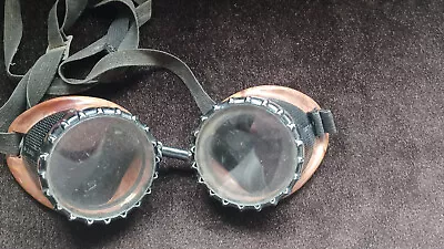 Vintage Willson Steampunk Tortoise Shell Goggles • $25