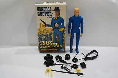 Marx Johnny West Fort Apache Fighters Vintage General Custer Box Accessories E13 • $129.99