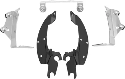 Memphis Shades Batwing Fairing Trigger-Lock Kit Black Vulcan VN900 06-19 MEK1912 • $149.95