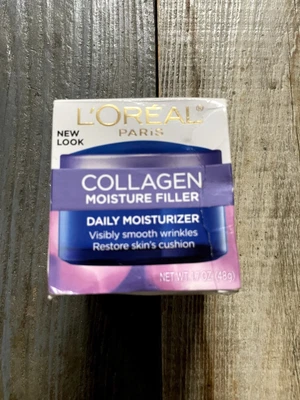 $14 • Buy L'Oreal® COLLAGEN Moisture Filler Daily Moisturizer • 1.7 OZ (48g) • NIB