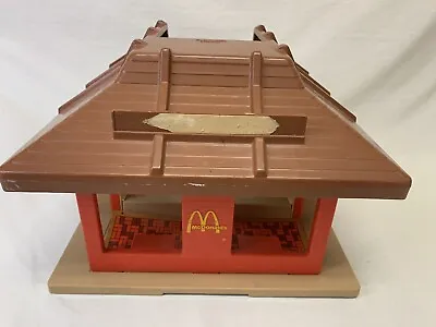 Vintage 1974 Playskool Familiar Places Play Set McDonalds Restaurant Only • $29.95