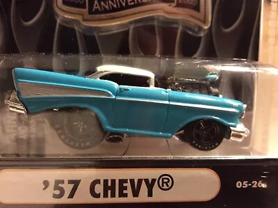 Muscle Machines 5th Anniv. 1957 Chevy -- Diecast Car 1/64 - 57 Chevy -- • $10.99