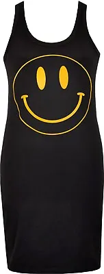 Womens 90's Dress Happy Face Acid House Rave • £27.50