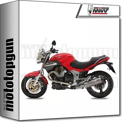 MIVV M.007.LNC Exhaust Hom Oval Titanium Moto Guzzi Breva 1100 2008 08 • $305.98