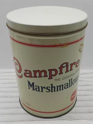 Vintage Style Replica Of Original Borden's Campfire Marshmallows One Pound Tin • $29.97