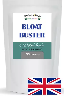 Bloated Stomach Relief Tablets Capsules For Men Women Digestion Gas Bloating IBS • £9.97