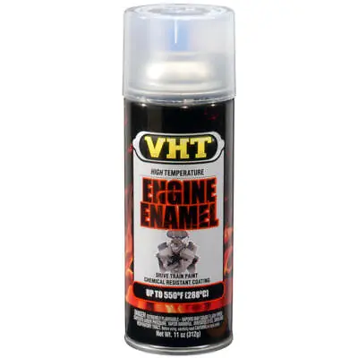 VHT High Temp Paint SP145; Engine Enamel 11oz Aerosol Gloss Clear 550deg • $19.51