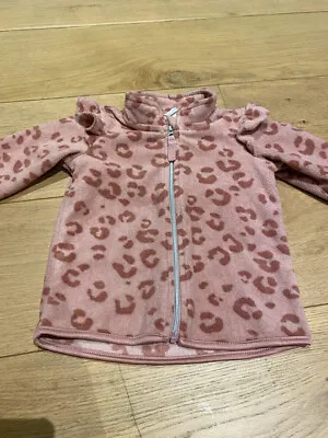 £1.99 • Buy H&M 6-9 Months Fleece Jacket Baby Pink