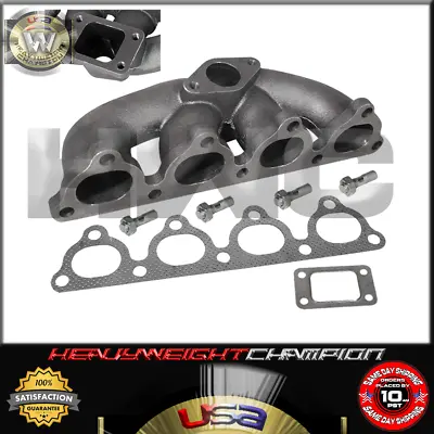 1992-2000 Honda Civic Eg Ek6 Ek9 Sohc D-Series T3/T4 Cast Turbo Manifold Exhaust • $114.50