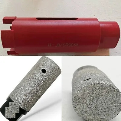 1 3/8  2  Diamond Core Drill Bit Finger Milling Bit Stone Granite Grinding Drum  • $152.99