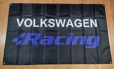 Banner Garage Workshop Vw Volkswagen Sign Golf Display Pvc Car Flag Show Audi Po • $17.62