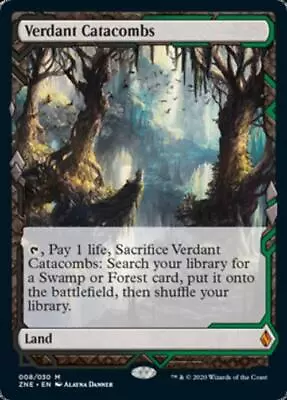 MTG Verdant Catacombs Near Mint Foil Zendikar Rising Expeditions • $50.99