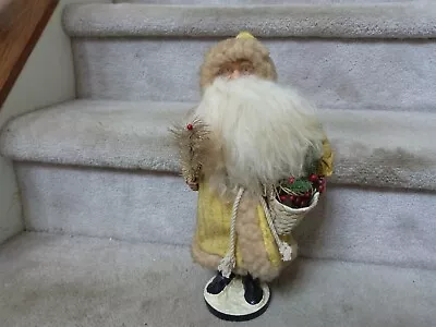 $84.22 • Buy RAGON HOUSE Santa Clause Candy Container Belsnickle Figurine Feather Tree 13.75 