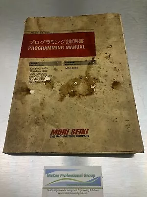 Mori Seiki Programming Manual - DuraTurn Series • $40