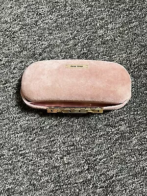 Miu Miu Sunglass Glasses Sunglasses Case Broken But Authentic • £5