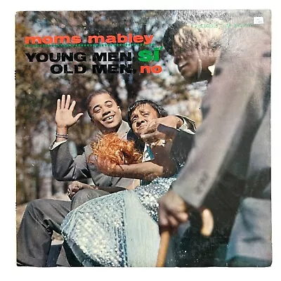 Moms Mabley - Young Men Si' Old Men No (G+/VG) Vinyl Record 1962 Chess • $9.25