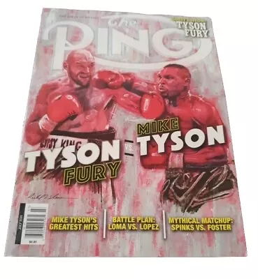 The Ring Magazine July 2020 Tyson Vs Tyson  • $24