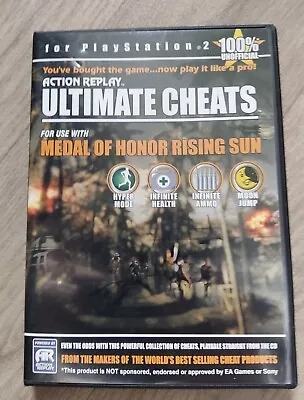 Action Replay Medal Of Honor: Rising Sun Ultimate Cheat Disc (PS2) Perfect Disc • £7.49