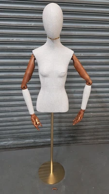 £169.99 • Buy Bonaveri Mannequin Female Bust Height Adjustable Metal Base Listing 4