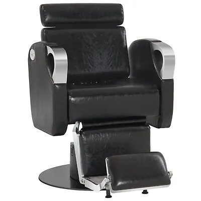 BarberPub Electric Modern Barber Chair Heavy Duty Beauty Hair All Purpose 9109 • $1299.90
