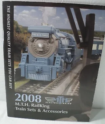 MTH Electric Trains Catalog 2008 Train Sets & Accessories • $3.70