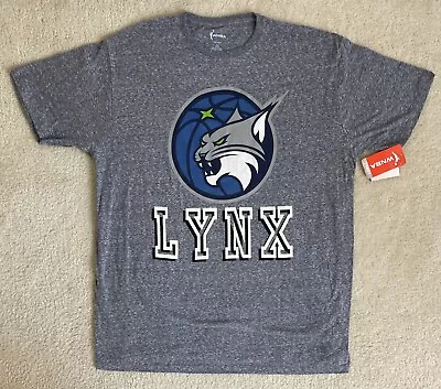 WNBA Minnesota Lynx Unisex Gray Show Heather T-Shirt Size 2XL • $14.99