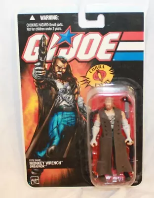 GI Joe 2005 COBRA Dreadnok Monkey Wrench SEALED Hasbro • $33.99