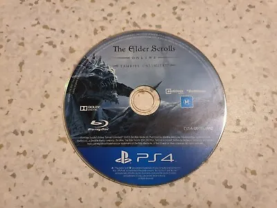 The Elder Scrolls Online Tamriel Unlimited (Disc Onl) Playstation 4 - Free Post  • $4.60