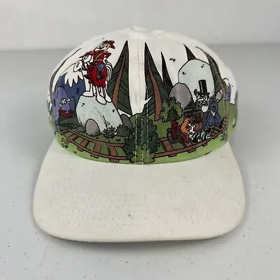 Vintage Dudley Do Right Snapback Hat  Islands Of Adventure Rocky Bullwinkle • $74.96