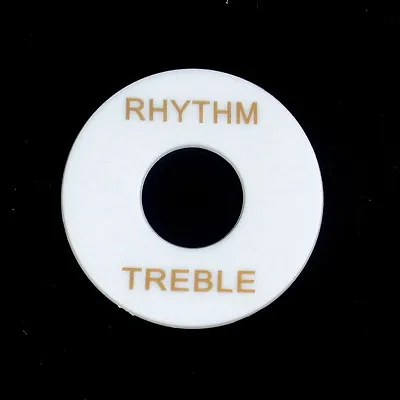 Toggle Switch Washer Rhythm / Treble Ring White /Gold • $6.50
