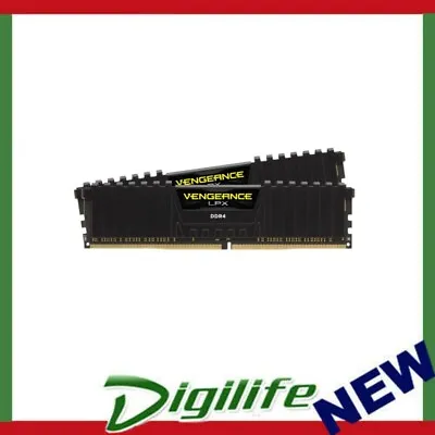 Corsair Vengeance LPX 32GB (2x16GB) DDR4 3200MHz C18 Desktop Gaming Memory Black • $137