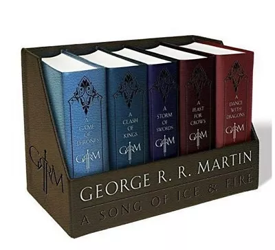 Game Of Thrones Leather-Cloth Boxed Set (Song Of Ice And Fire Series) • $35
