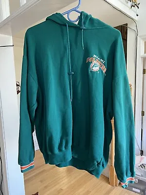 Starter Pro Line Hoodie Miami Dolphins Size Large • $30