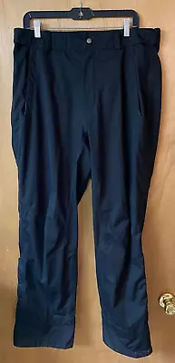 Sun Mountain Tour Series Golf Rain Pants Men's Black Waterproof - Size L • $29.99