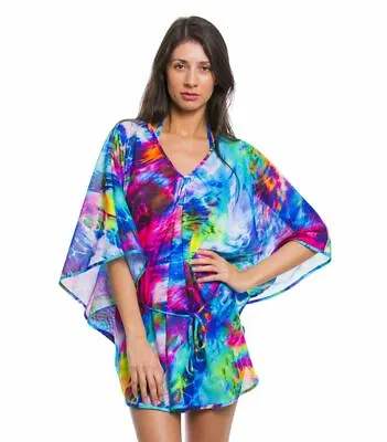 Kiniki Storm Tan Through Beach Poncho Cover Up Accessory • £40.95