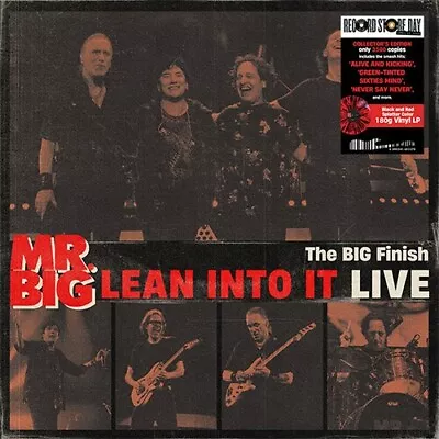 Mr Big THE BIG FINISH: LEAN INTO IT LIVE Limited RSD 2024 New Colored Vinyl LP • $35.99