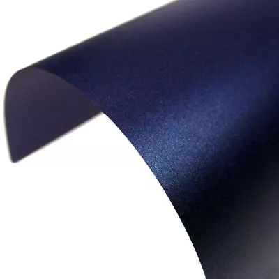 10 A4 Stardream Lapislazuli Blue Pearlescent Double Sided Card 285gsm For Cards • £7.99