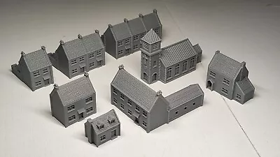 6mm Scale Table Top Wargaming European Village 1 – 8 Buildings • £14